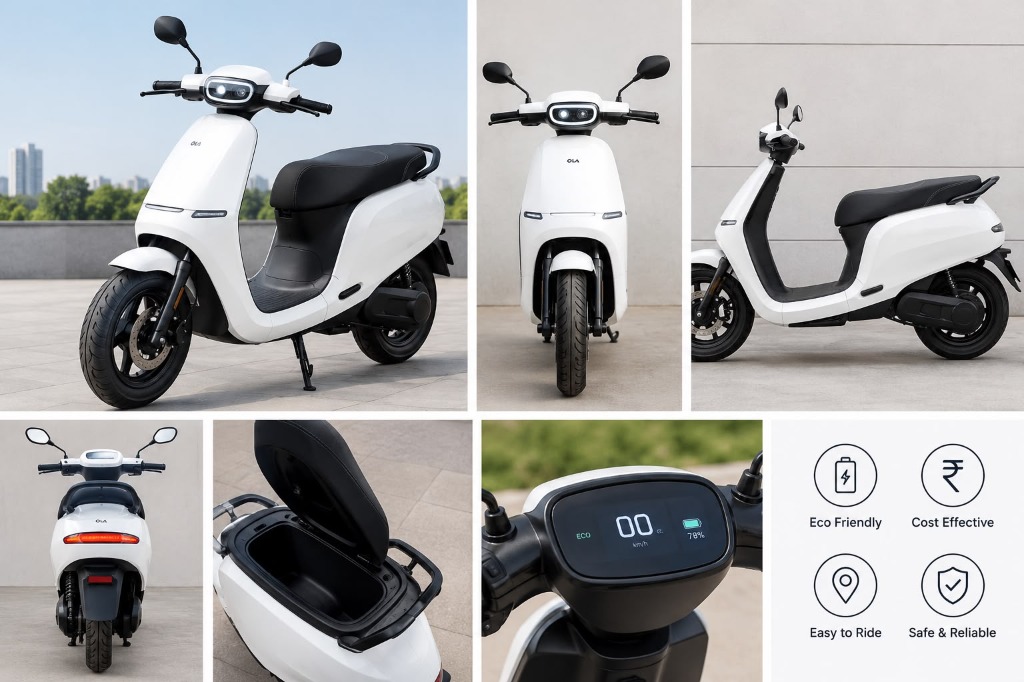 White E-Scooty Features & Tech