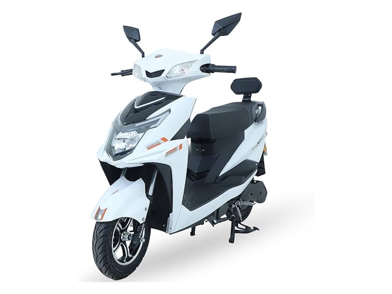 White E-Scooty Daily Rent